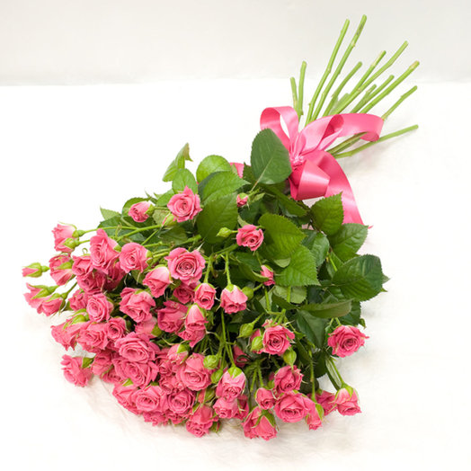 A bouquet of roses Romantic pink