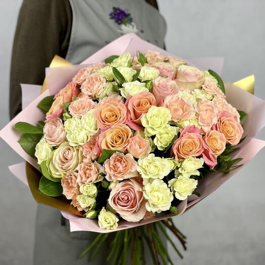 Bouquet of roses Miss Brule