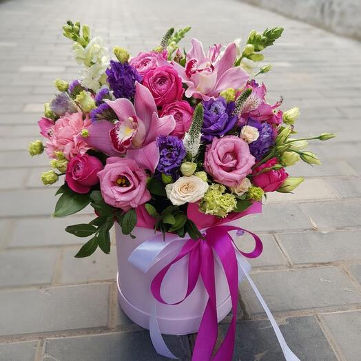 Flowers in a box
