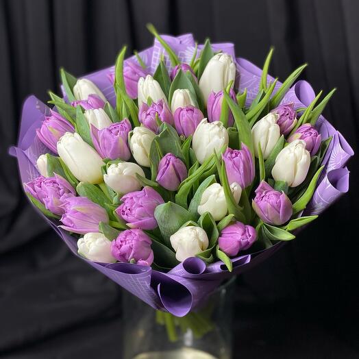 Mezcla de tulipanes
