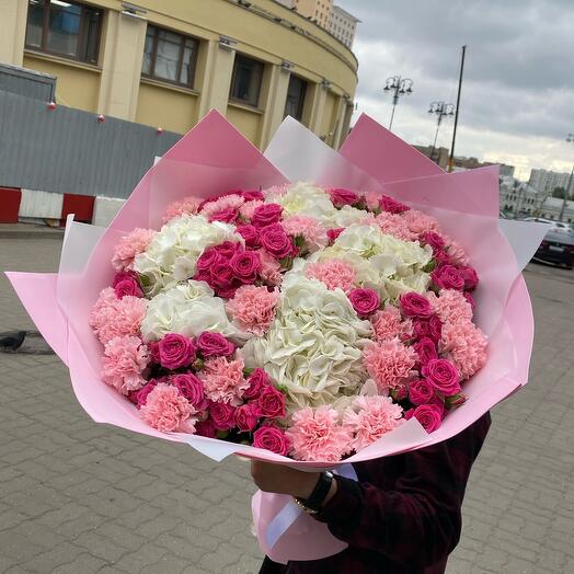 Prefabricated bouquet