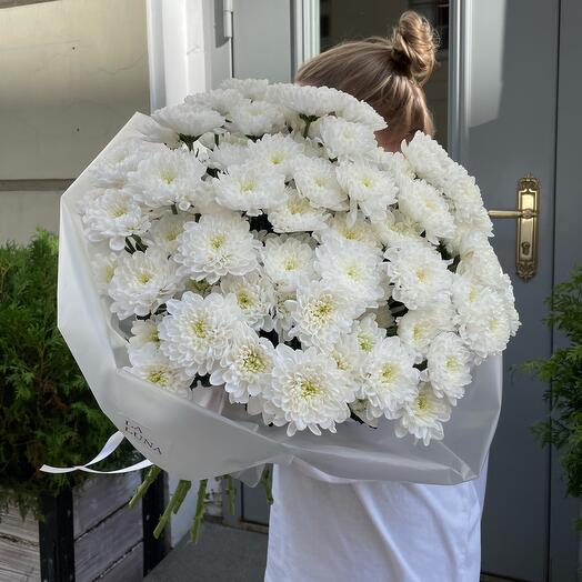 Persistent monobucket of chrysanthemums