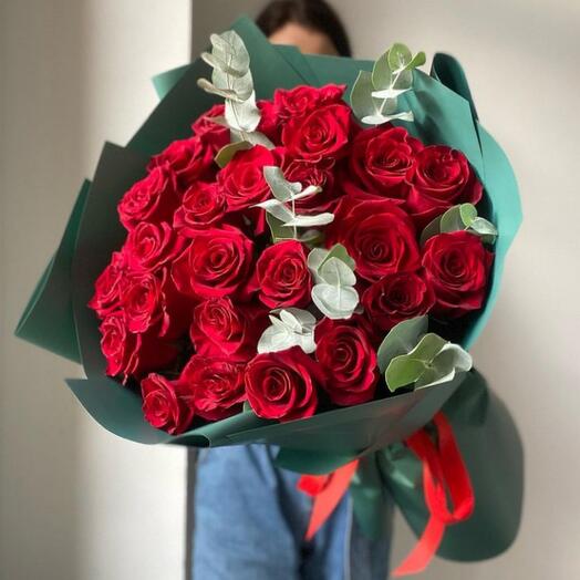 Розы в букете