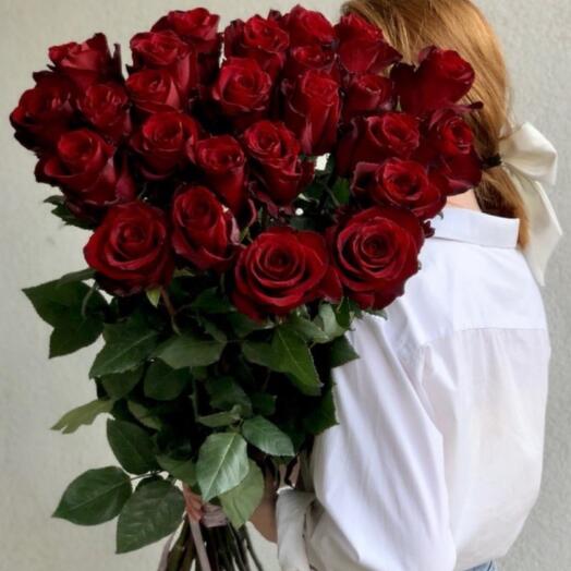 Bouquet of roses 80 cm