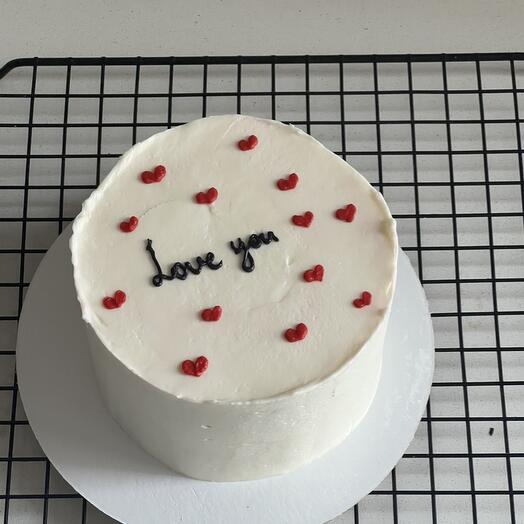 Бенто-торт love you