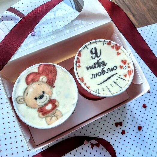 Bento glass "cake to go"
