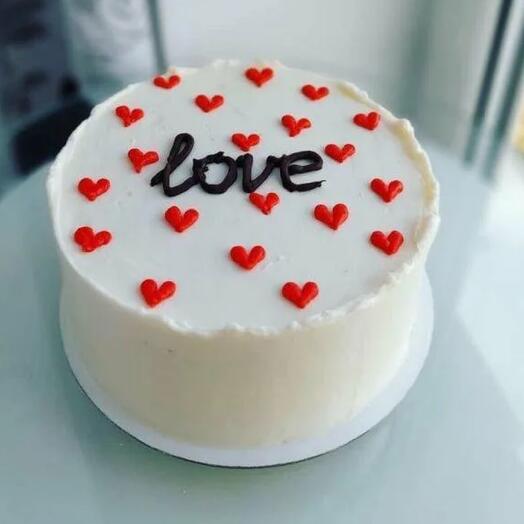 Бенто торт love
