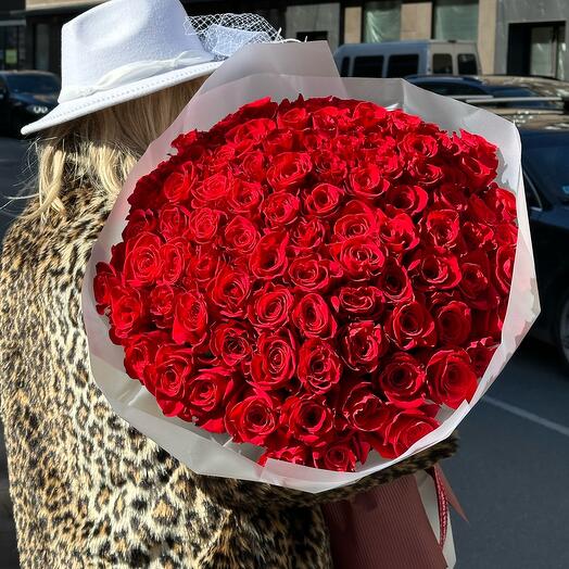 101 Roses (70 cm)