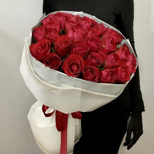 Ramo de rosas rojas 35 piezas