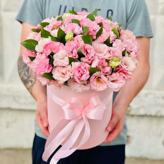 Terry eustoma in a box