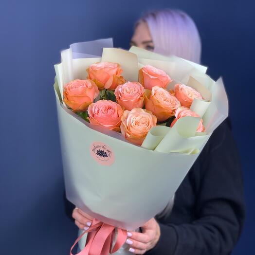 "9 rosas de peonía Kahala" 411