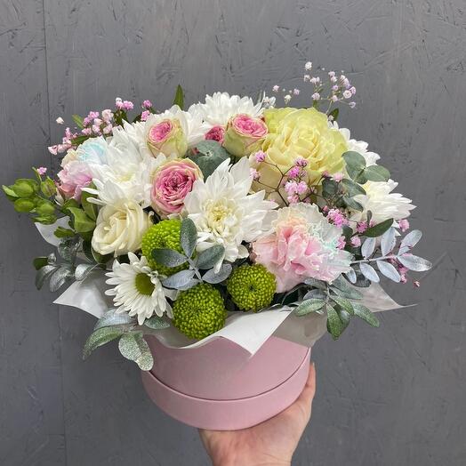 Flowers in a box