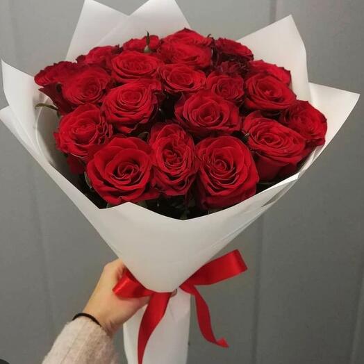 Розы 19шт