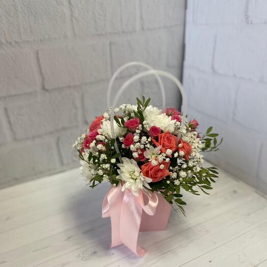 Flowers in a box