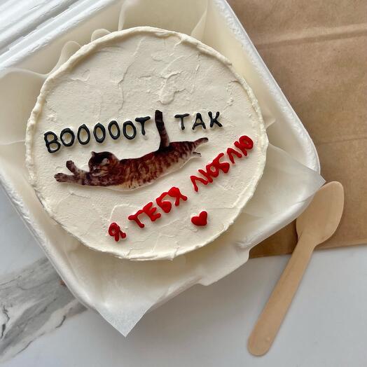 Бенто торт «Я тебя люблю»