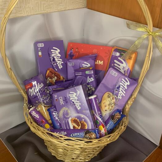 Корзина «Milka»