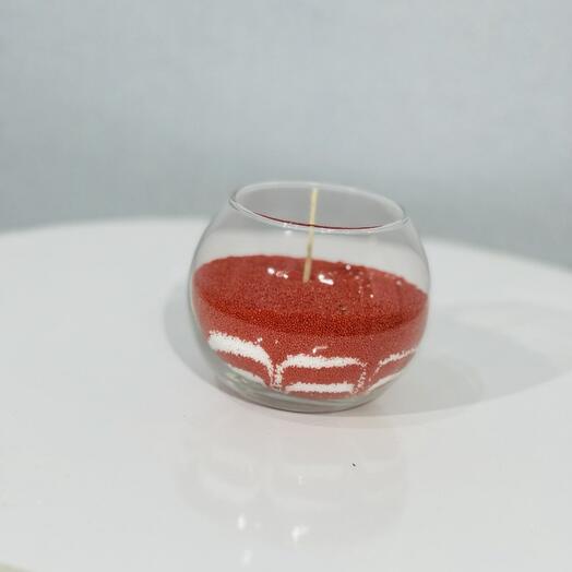 Bulk round candle