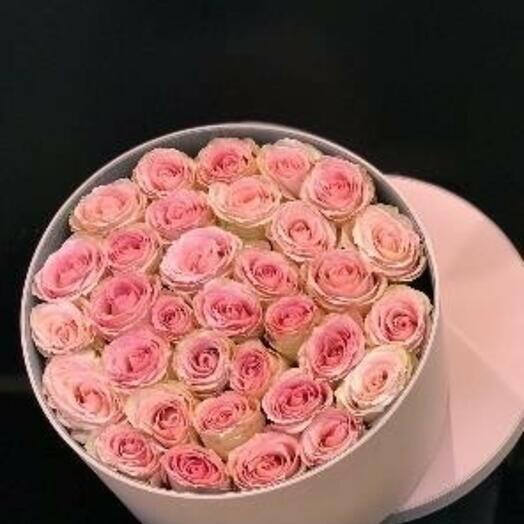 Box Of Pink Rose