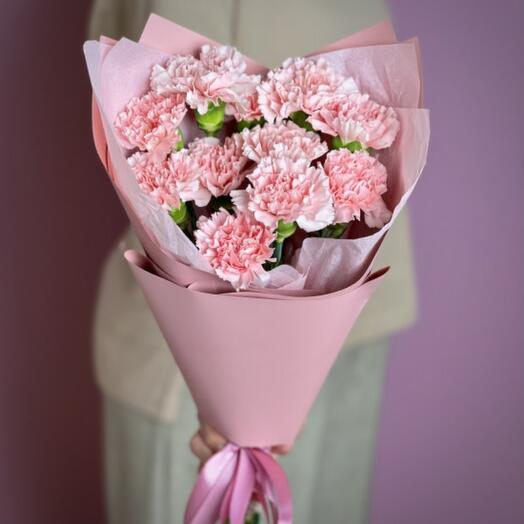 Розовый букет