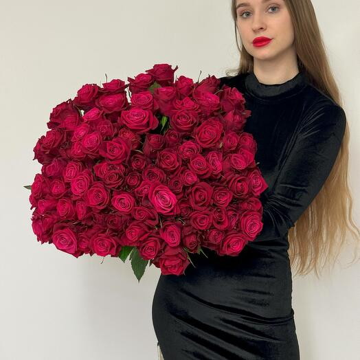 51 роза Шангри-Ла