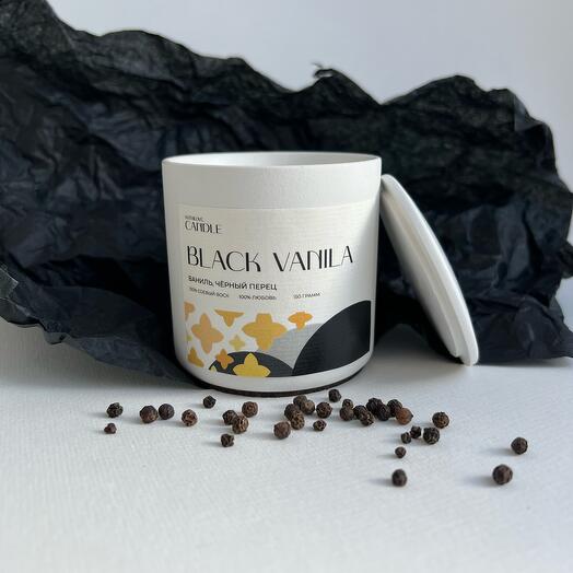 Ароматическая свеча BLACK VANILLA