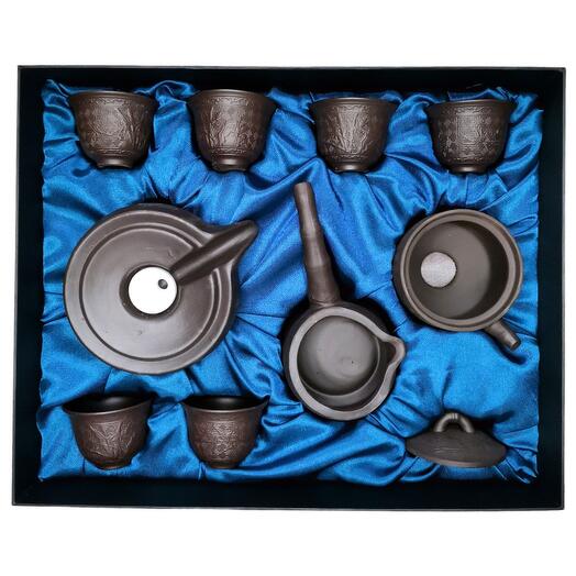 Подарочный набор для чайной церемонии AmiroTrend ATG-305 blue