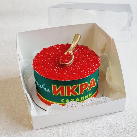Бенто торт "Икра"