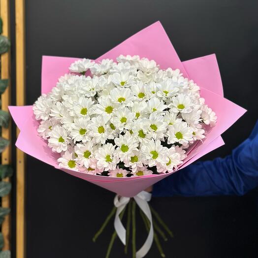 Букет из 11 хризантем 🌸