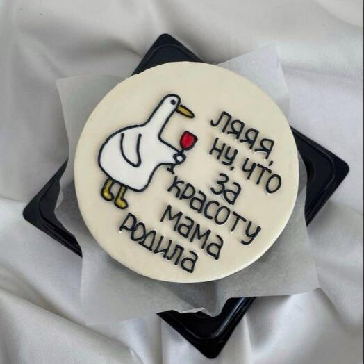 Бенто торт гусь