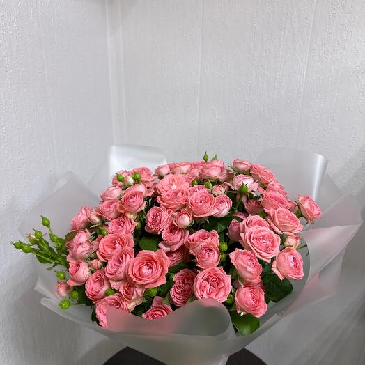 Кустовая Роза 15 штук