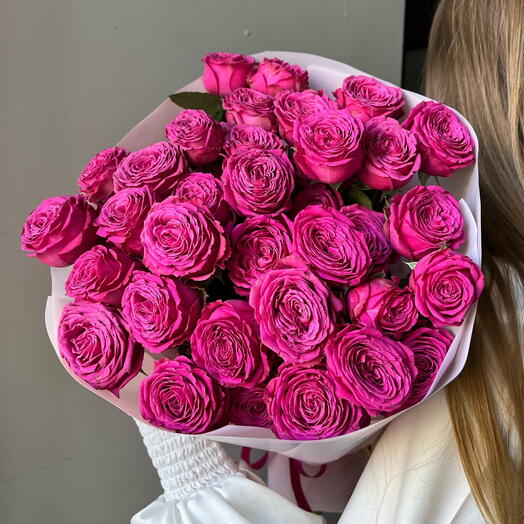 Пионовидные кустовые розы 💓