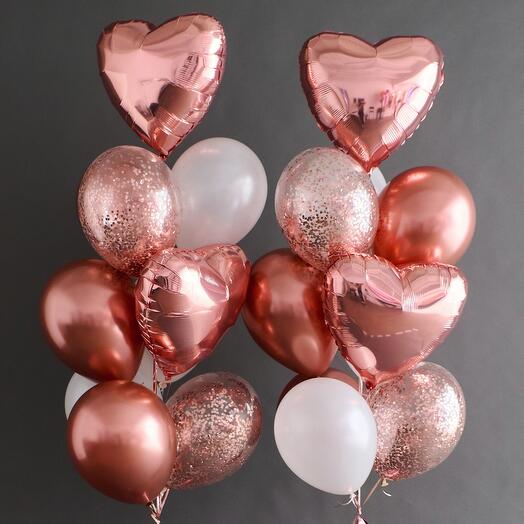 Rose Gold fountains