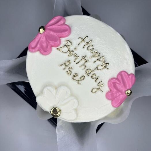 Бенто-торт Happy birthday с вашим именем