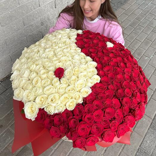 Cesta con rosas