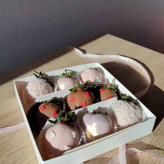 Fresa en chocolate Mini 🍓 🍫