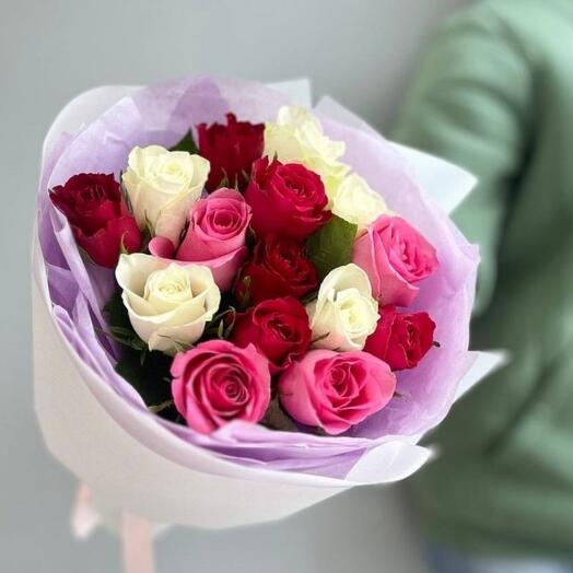 -20%АКЦИЯ🌹Букет комплимент/кенийские для мамы/Букет любимой/Доставка Уфа