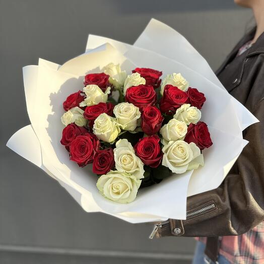 25 rosas por paquete