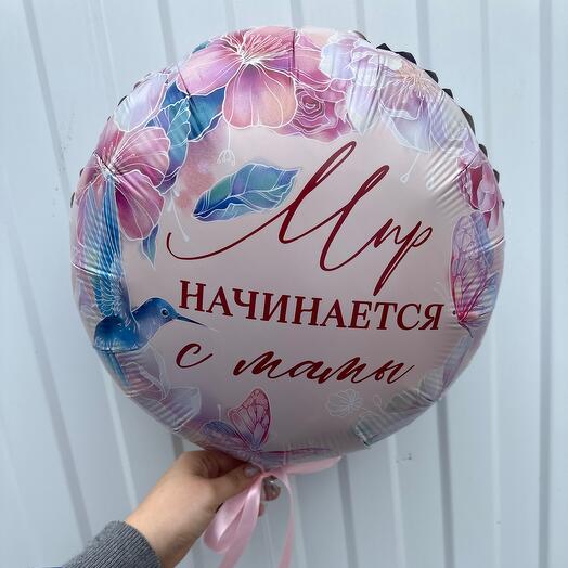 Шар на палочке