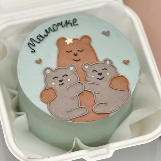 Бенто для мамы с мишками