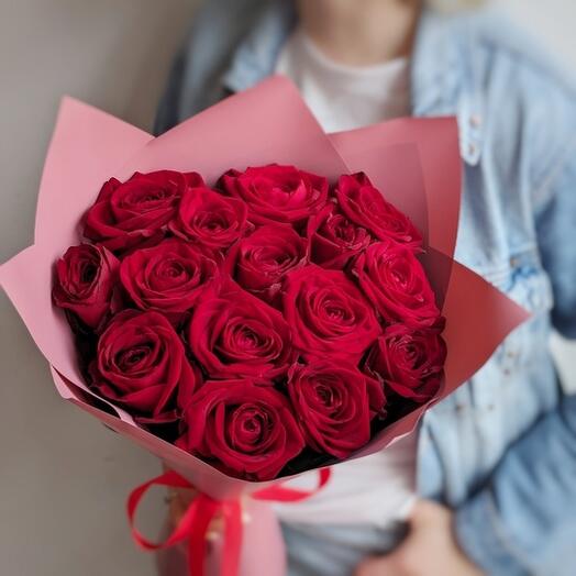 15 rosas rojas
