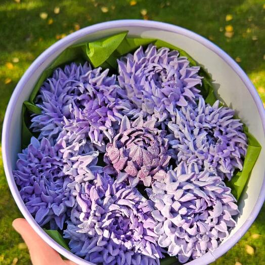 Зефирные хризантемы