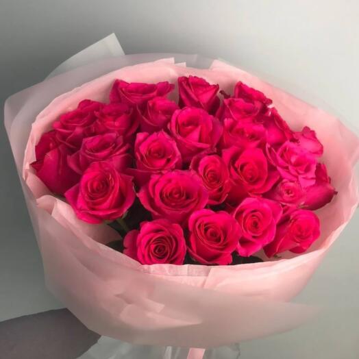 Букет 25 роз мир Света