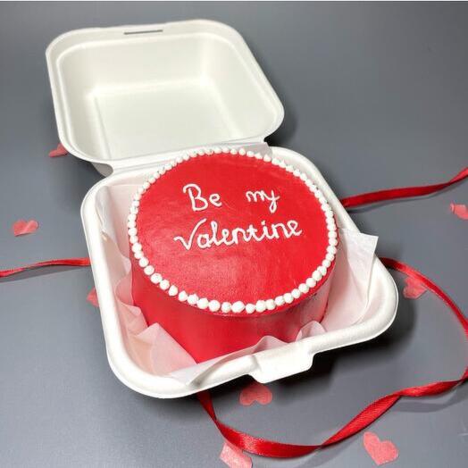 Бенто торт  Валентин
