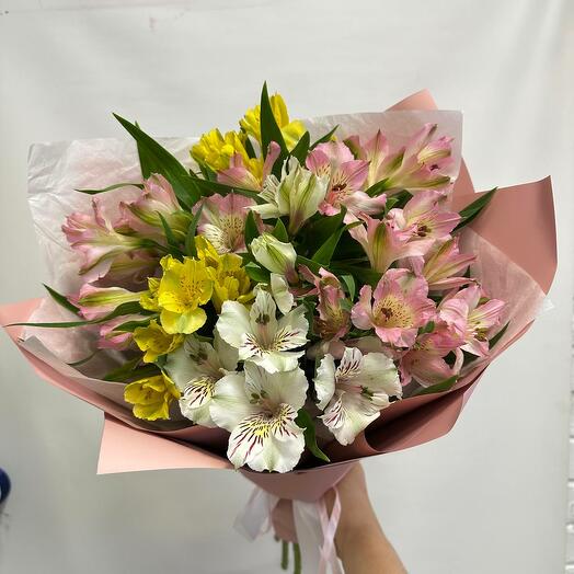 Mezcla de alstroemeria 7 piezas