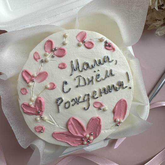 Бенто торт «мама, с днем рождения»