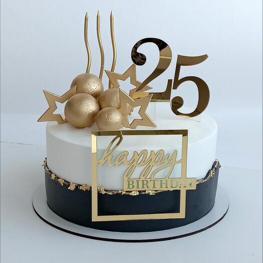 Торт на 25 летие