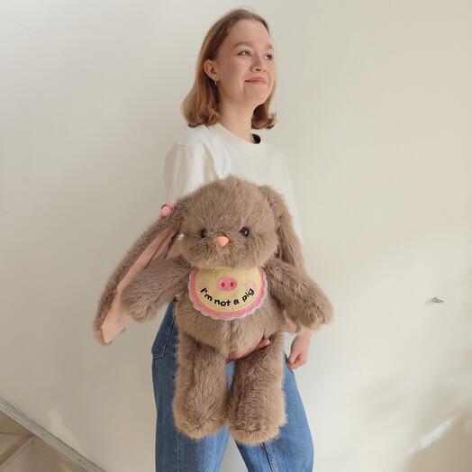 Soft toy "Chocolate Rabbit"