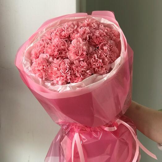 15 сортовых розовых диантусов 33 Buket flowers