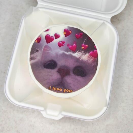 Бенто торт "-i love you-"