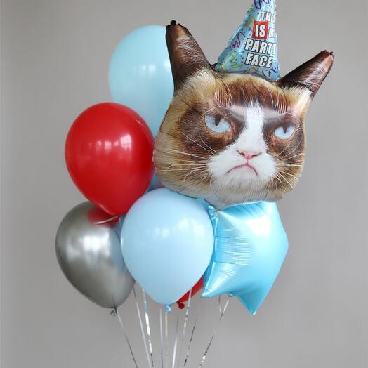 Сет из гелиевых шаров "Party"